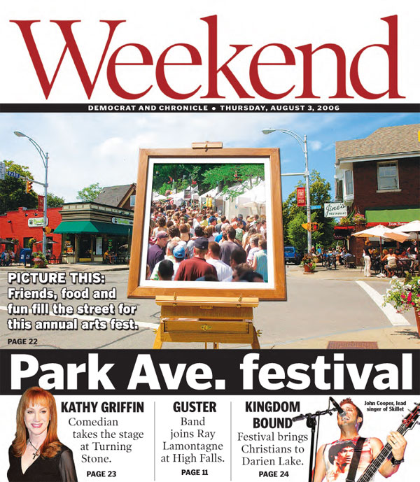 Park Ave Summer Arts Festival picture frame