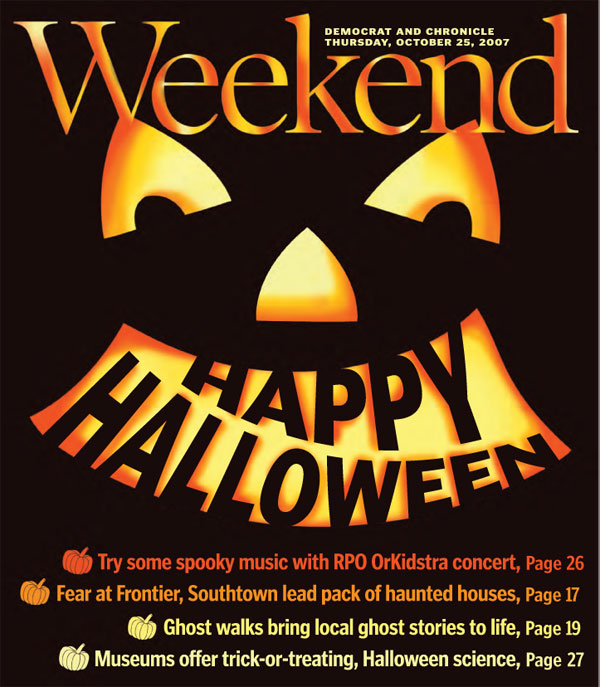 Halloween carved pumpkin cover